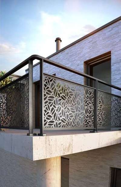 Simple Stainless Steel Balcony Grill For Home