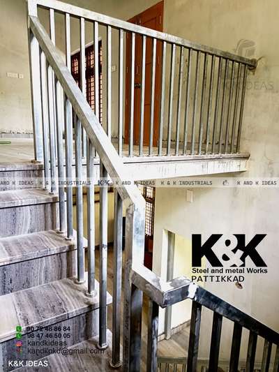 #StaircaseDecors  #StaircaseDesigns  #new  #handrails  #design  #kandk  #perinthalmanna