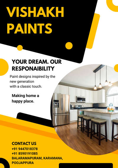Contact us for
-Project based work
-Colour selection
-Texture putty materials
-Waterproofing
-Wall texture painters
-Free site visit and estimation

 #TexturePainting  #LivingRoomPainting  #WallPainting  #WaterProofings  #HomeDecor