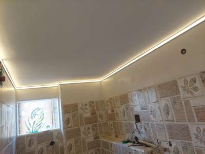 profile light in bathroom wall 
#Electrician