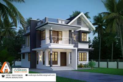 Residence at alappuzha..
1950 rs / sq.ft