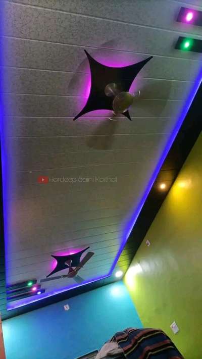 PVC Ceiling Designs By Hsk Home Decor #Pvc  #PVCFalseCeiling  #pvcwallpanel  #FalseCeiling  #downceiling   #fall-ceiling  #InteriorDesigner  #Architectural&Interior  #hardeepsainikaithal  #hskhomedecor