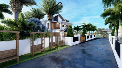 #villadesign  #villa_design #exteriordesigns  #exterior3D