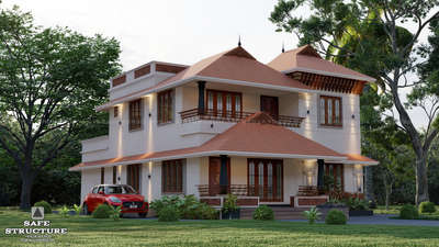 Traditional House Design 3D rendering 
+916282693930  #KeralaStyleHouse  #treditionalhome  #malluhomedesign  #keralaarchitectures  #keralaexterior  #elivation  #housedesignideas  #Pathanamthitta  #modenhome