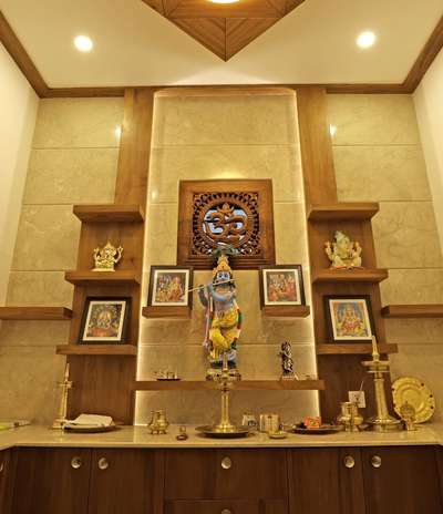 പൂജ റൂം ♥️ 💛🧡pooja room #Poojaroom  #pooja  #poojaunit  #poojainterior  #new_home  #newmodal  #InteriorDesigner