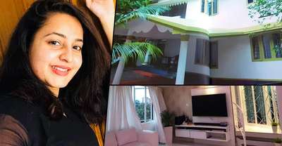 നടി Bhamaa ന്റെ വീട്
 #celebrityhome #SmallHouse #actress  #moderninteriors
#muralpainting #BedroomDecor