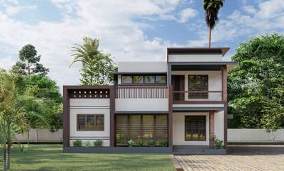 Elevation
.
.
.
#elevation
#3d
#house
#design
#kerala
#minimalist
#contemporary