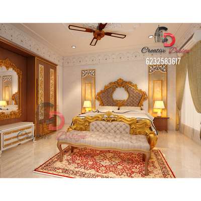 Royal style Bedroom Design
Contact CREATIVE DESIGN on +916232583617,+917223967525.
For ARCHITECTURAL(floor plan,3D Elevation,etc),STRUCTURAL(colom,beam designs,etc) & INTERIORE DESIGN.
At a very affordable prices & better services.
. 
. 
. 
. 
. 
. 
. 
. 
. 
#modernhouse #architecture #interiordesign #design #interior #modern #house #home #homedecor #modernhome #modernarchitecture #homedesign #moderndesign #housedesign #architect #architecturelovers #luxuryhomes #archilovers #archdaily #decor #luxury #modernhouse