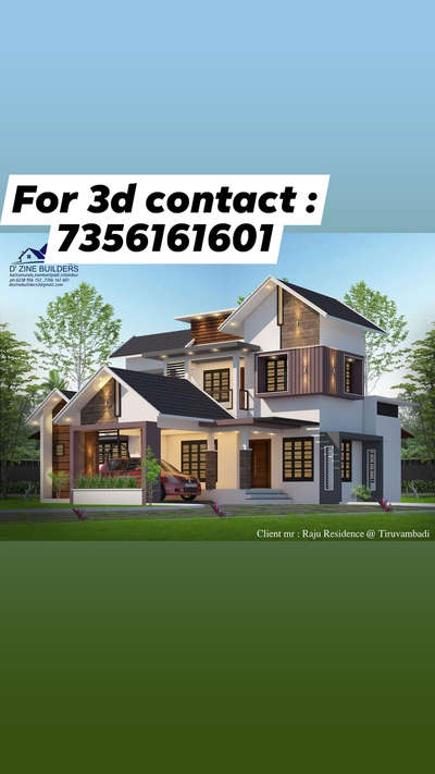 for 3d contact : 7356161601 #elevation  #3d  #exterior_Work