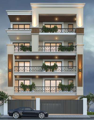 exterior design....
if someone wants to get exterior facade view please contact with me...
 #exteriordesigns #exterior_Work #exteriordesing #facadedesign #HouseDesigns #exterior3D #stilt+4exteriordesign #designFacade