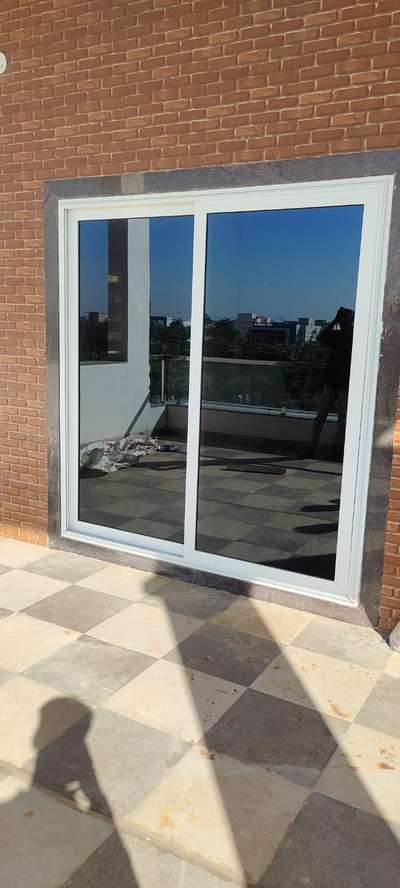 Thoughen glass railing nd domal section  #glassrailings #domalwindow  #please_contact_for_any_enquiry 7047103503