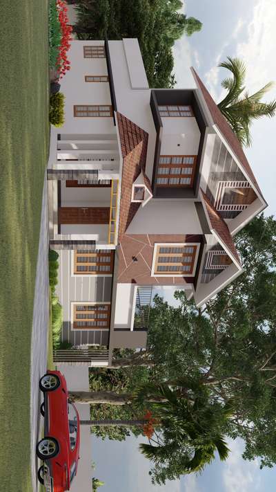 #KeralaStyleHouse  #3DPlans  #architecturedesigns  #TraditionalHouse #ContemporaryHouse