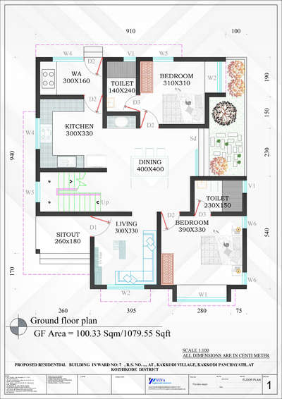 ground floor plan
 #HomeAutomation  #HomeDecor  #hoisedesign  #Architect  #FloorPlans