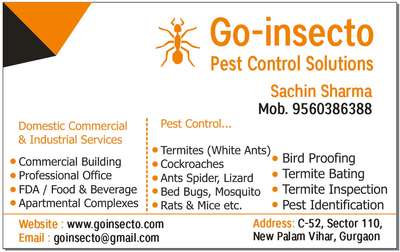 contact for pre construction termite treatments
