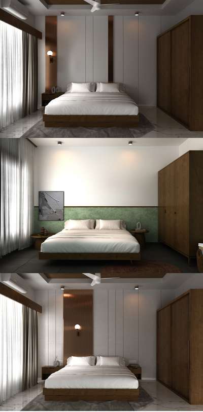 #InteriorDesigner #BedroomDecor #MasterBedroom #4DoorWardrobe #WardrobeIdeas #TexturePainting