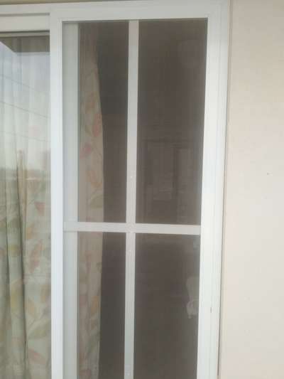 mesh door for sliding window on upvc profile