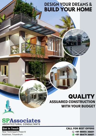 how to construct your QUALITY ASSURED Home

contact 
Sp Associates
Architectural Consultants and Builders

9885536681
9847936681
 #HouseDesigns  #HouseConstruction  #HomeDecor  #ElevationHome  #Architect  #new_home  #dreambuilders  #dreamhouse