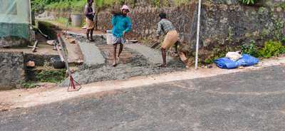 Road Concrete Work at Malamel, Kollam #concrete  #HouseConstruction