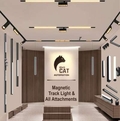 "Illuminate Your Space with Magnetic Track Lights: Effortless Elegance and Customizable Brilliance!