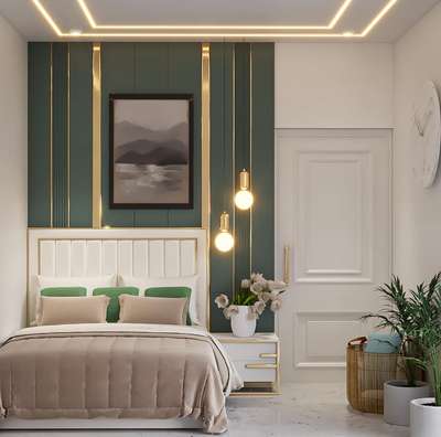 superb Room ðŸ’œ if you want this beautiful home ðŸ�  contact me ðŸ˜Š #HouseDesigns #BedroomDecor #CelingLights #lamp #photoframes #profilelight_ #sidetable
