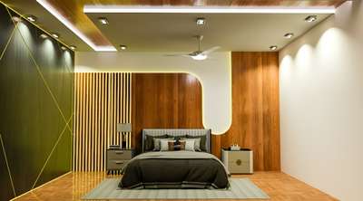 Modern Bedroom with amazing false ceiling interior design...  #BedroomDecor #besthome #Best_designers #bestinteriordesign #modernbedroom