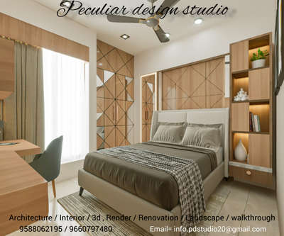 Daughter bedroom design with study table
@peculiar _design _studio
Ar.Anshika

SERVICES

House Planning, Interior designing ,3d, renovation.

info.pdstudio20@gmail.com