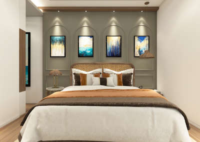 Bedroom design  #InteriorDesigner  #interiorpainting #LUXURY_INTERIOR
