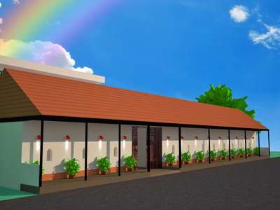 Boundrywall of bunglow 

 #bunglow #bunglowdesign #bungalows
