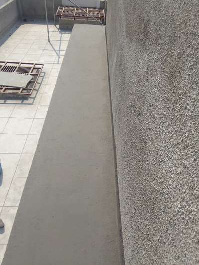 waterproofing terrace
to court
with application
hajar squire feat se upar area
with material