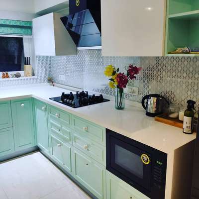 modular kitchen high gloss finish
