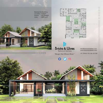 Project: Residential Building Design and Construction

Total area: 2890 Sqft
Client:Gireesh
Location:Kollam

4BHK
