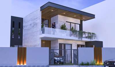 Front Elevation for a House. 
#frontElevation #ElevationHome #ElevationDesign #HouseDesigns #30LakhHouse #InteriorDesigner #Architect #thesinglewindow