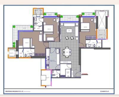 Flat interior layout plan ..!
 #InteriorDesigner  #flats  #Modularfurniture