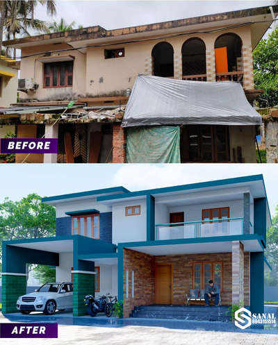 #renovation  #exteriordesigns  #exterior3D  #ElevationHome  #KeralaStyleHouse  #keralaplanners  #trendig