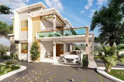 #HouseDesigns #ElevationHome #trendingdesign #KeralaStyleHouse