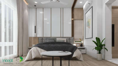24sqm bedroom design with bath attached.