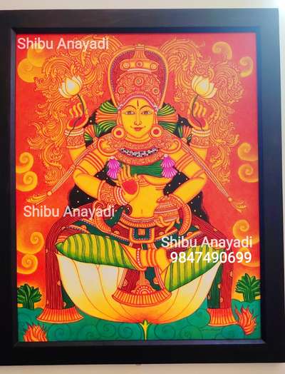 Kerala mural paintings
Shibu Anayadi..9847490699