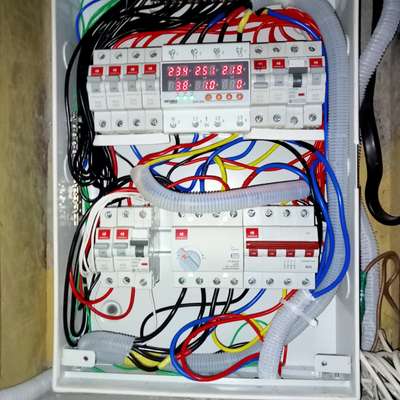 3 phase wiring & mcb daigram