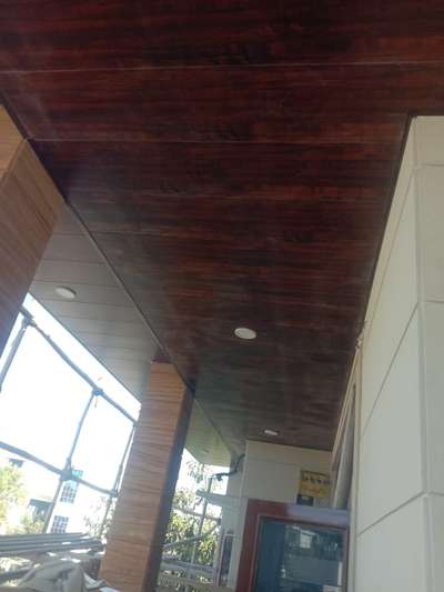 pvc falce ceiling at balcony area