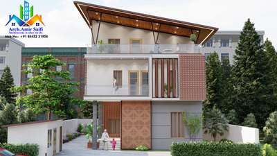 3D elevation design  #ElevationDesign  #HouseDesigns  #moderndesign