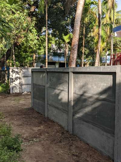 Readymade Precast concrete wall
latest work, low price 
#fence #quickfence #precastconcretewall #snehamathil