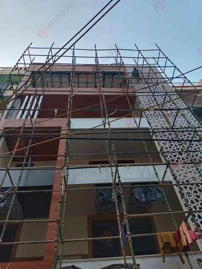Front Elevation design by Mahadevan Constructions Private Limited...Best Builder in Delhi  #frontdesign