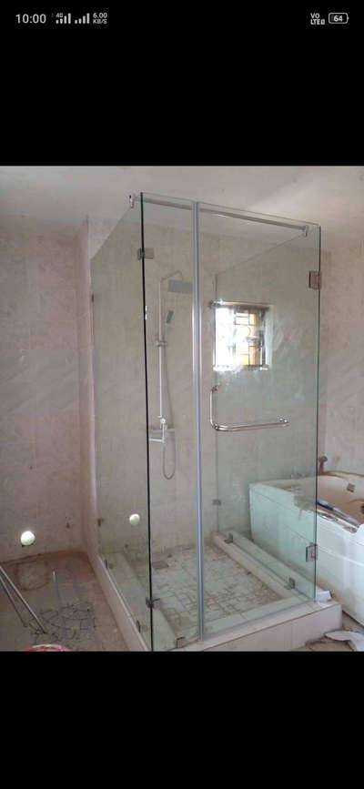 bathroom shower glass