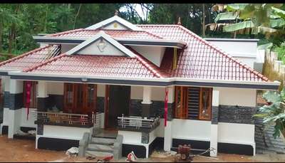 ceramic roof tile Site completed at Paripally kollam