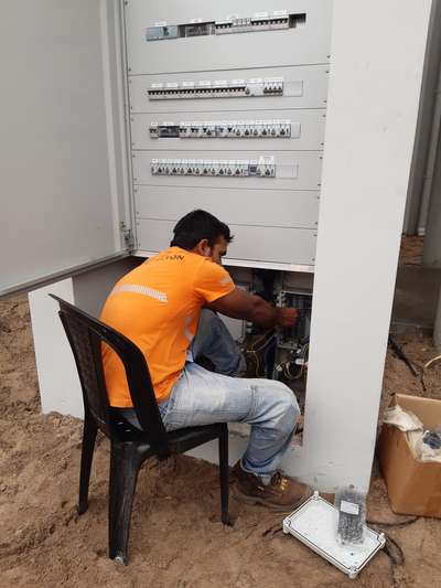 kindly contact me for DB panels termination worke & electrical installation work