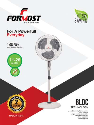 #formost bldc pedestal fan😍
#BLDC #


DM me for more details