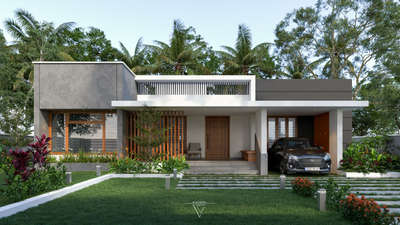 3D EXTERIOR DESIGN #KeralaStyleHouse #keralastyle #ContemporaryHouse #exteriordesigns  #HouseDesigns  #ElevationHome