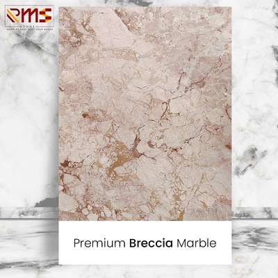 Pink Breccia Italian Marble 

 #MarbleFlooring #FlooringDesign