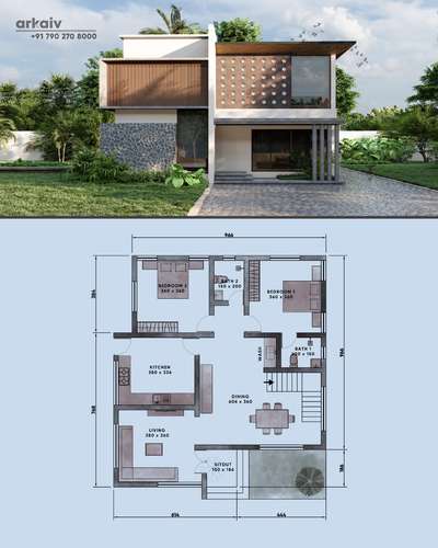 #exteriordesigns  #3dexterior  #floorplans  #groundfloorplan  #3delevation🏠  #3d  #Minimalistic  #houseDesigns  #4BHKPlans  #modernhousedesigns