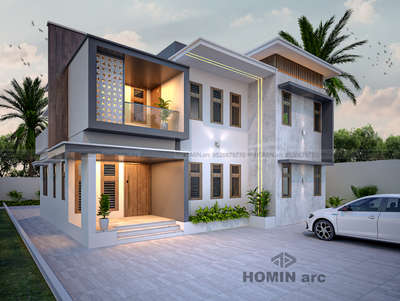 #ElevationHome  #KeralaStyleHouse  #3d  #HomeDecor #InteriorDesigner #indiadesign   #Designs  #HomeDecor  #Designs  #architecturedesigns  #Contractor  #ContemporaryHouse  #semi_contemporary_home_design  #modernminimalism
